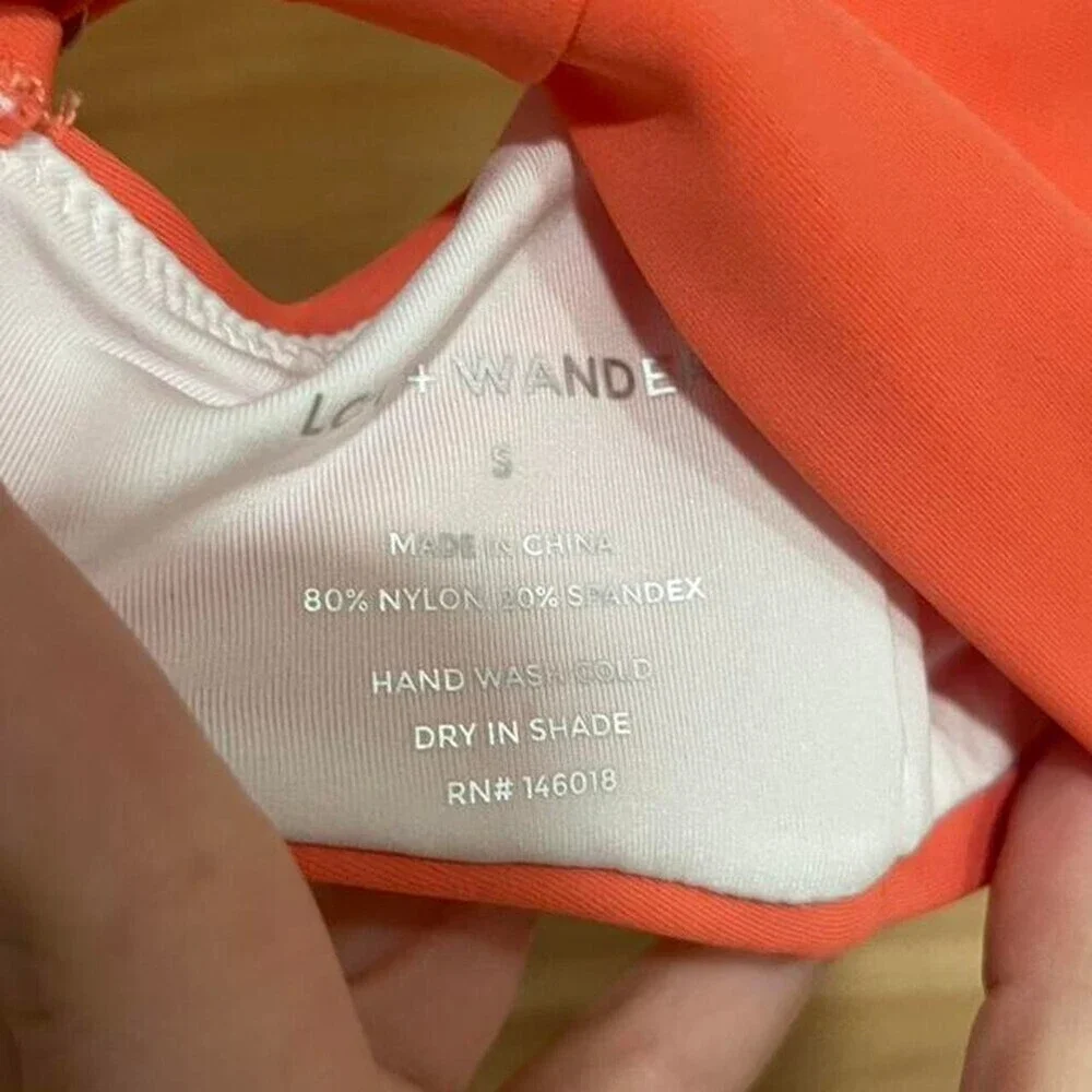 Lost And Wander Orange Bikini E 26 E